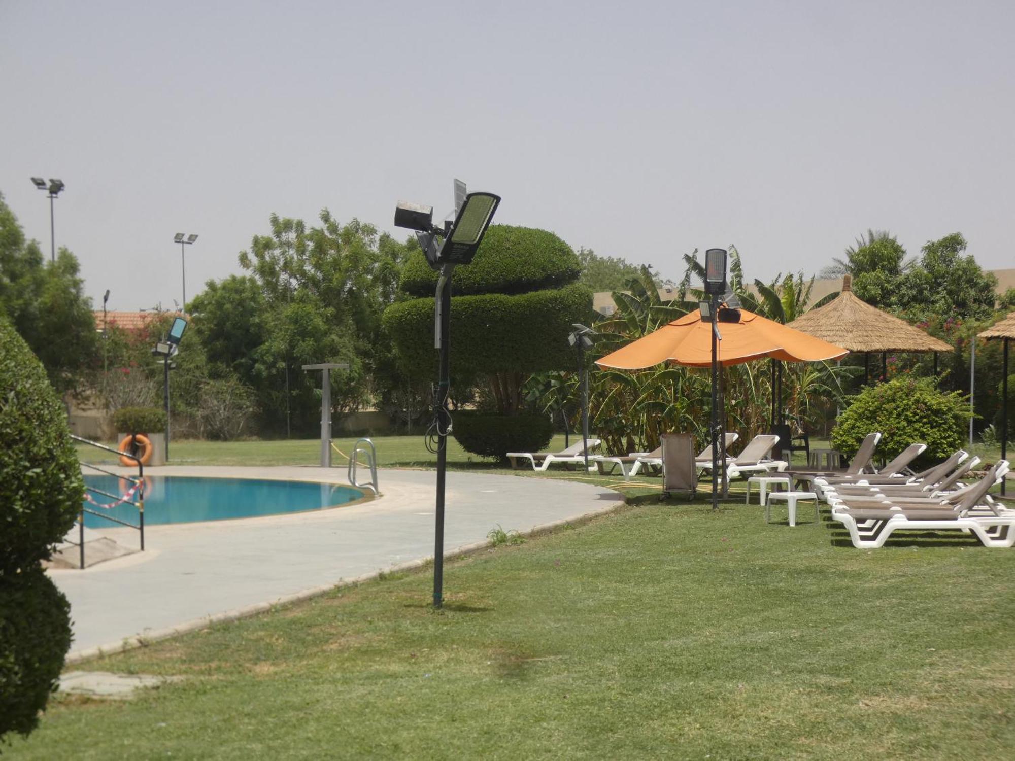 L'Amitie Hotel NʼDjamena Exterior foto